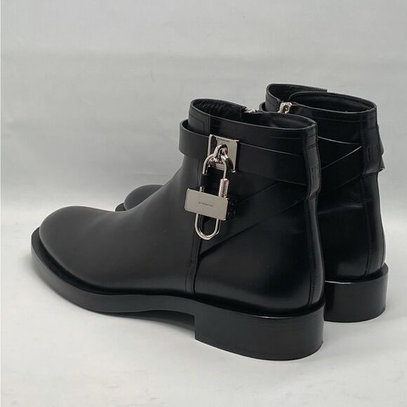 Givenchy Padlock Ankle Leather Boots size 42 - Picture 8 of 16
